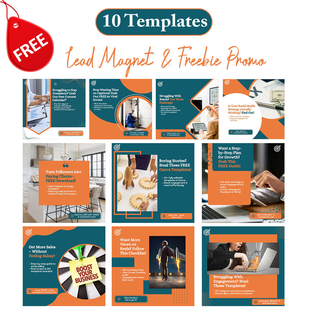 Lead Magnet & Freebie Promo Post Ideas