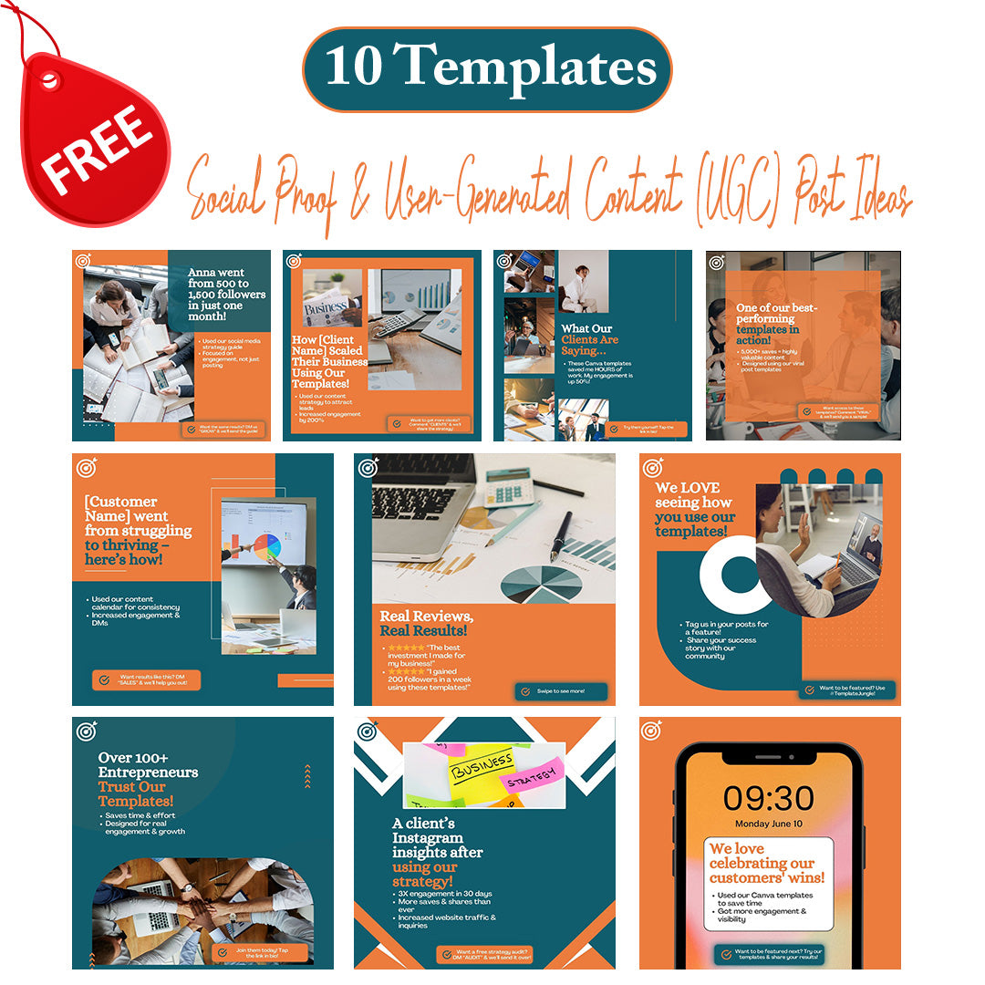 Social Proof & UGC Templates