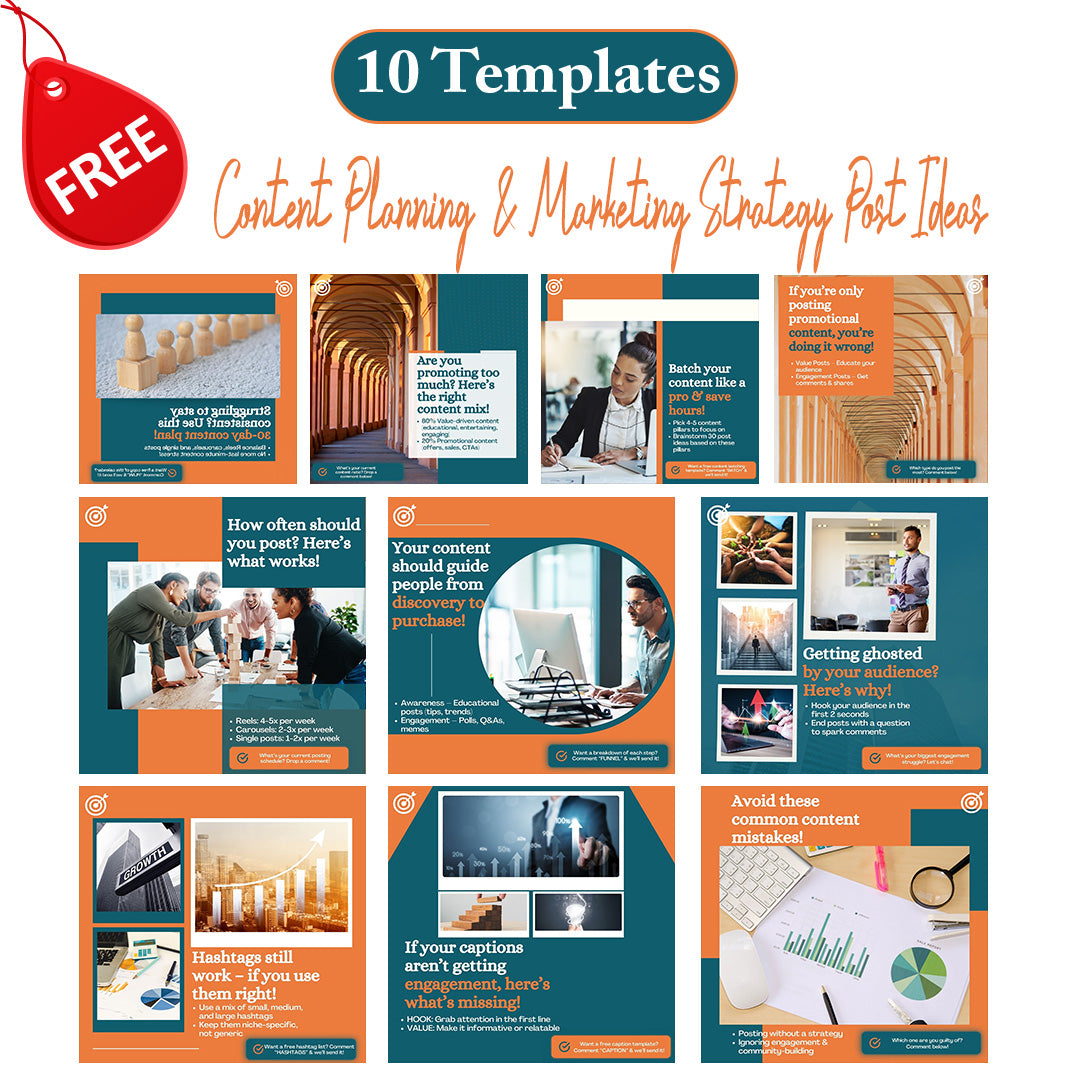 Content Planning & Marketing Strategy Templates